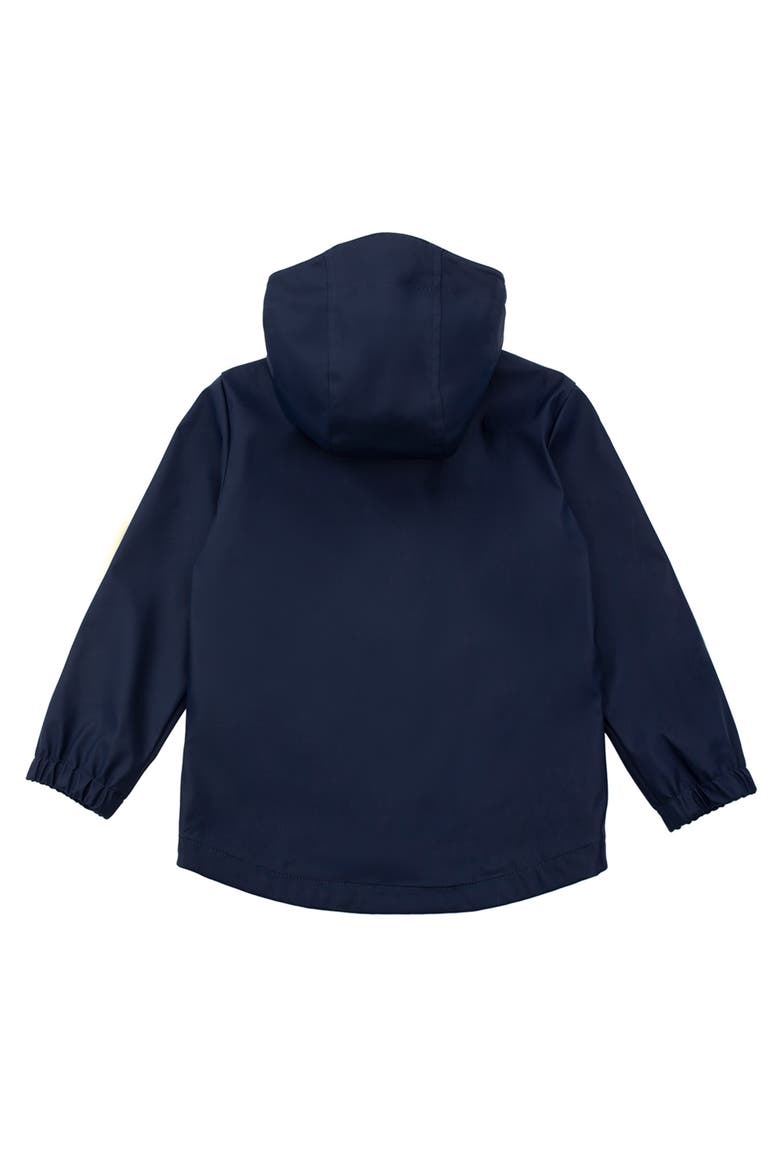 Kids' Waterproof Rain Coat Rubberized Jacket, Alternate, color, Peacoat navy