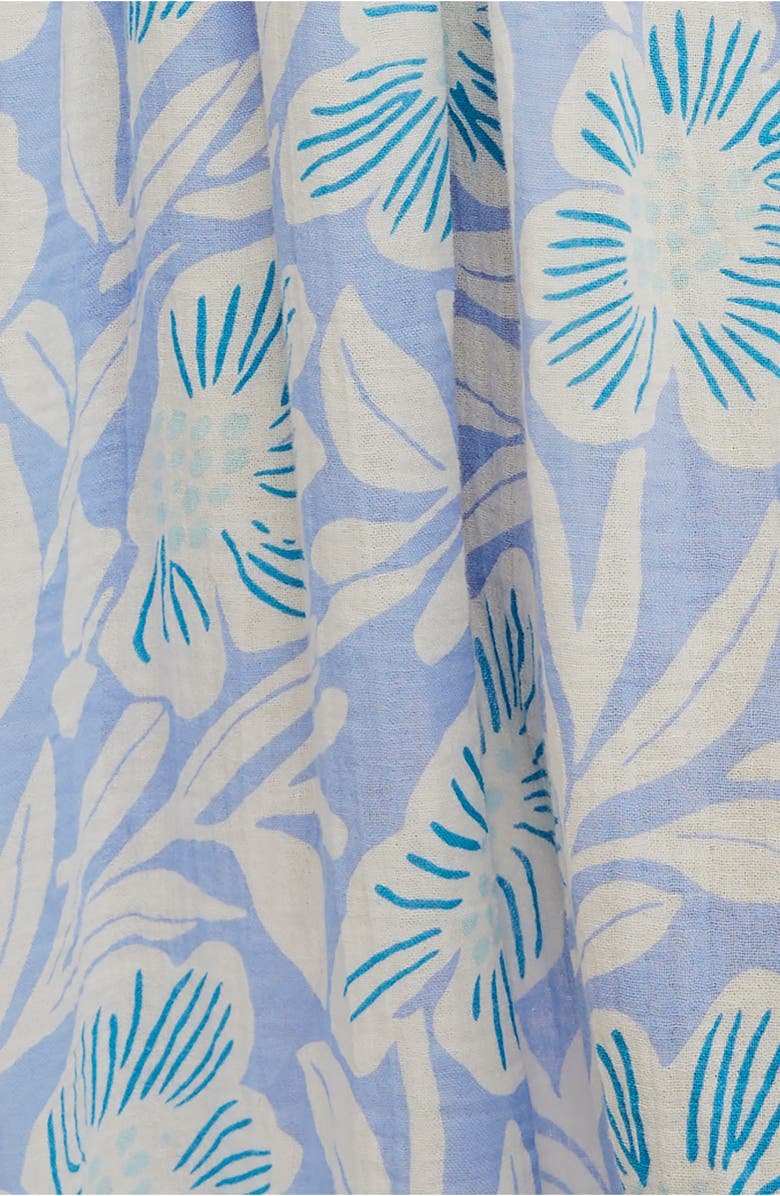 Free People Sweet Nothings Floral Print Sleeveless Maxi Sundress, Alternate, color, Blue Vista Combo