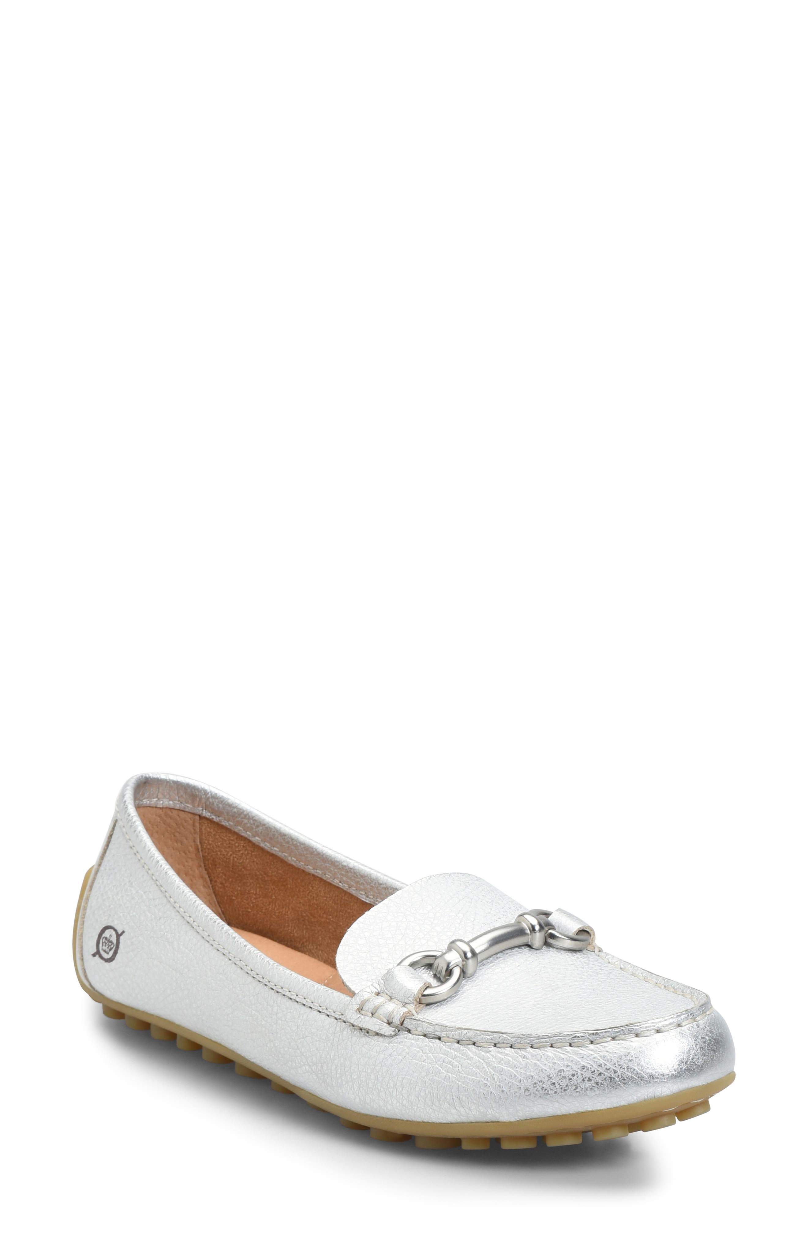 Magnolia Loafer, Main, color, SILVER LEATHER