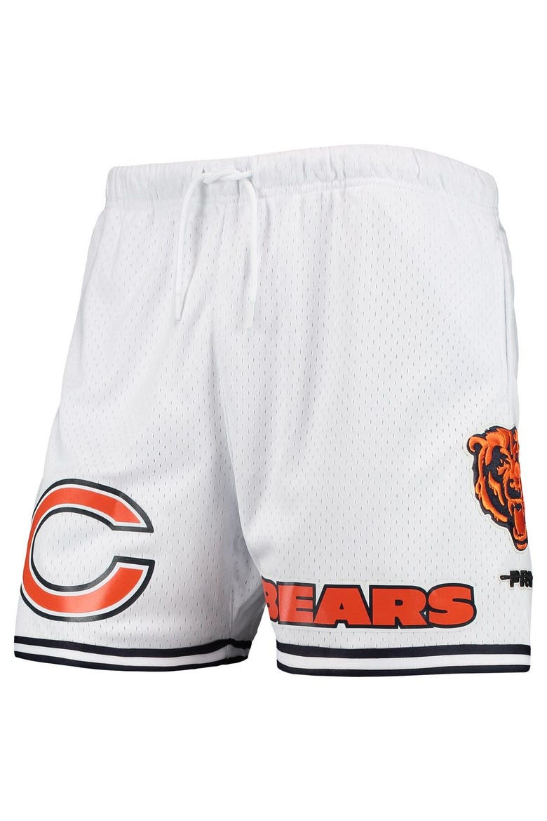 Men's Pro Standard White/Black Chicago Bears Mesh Shorts, Alternate, color, White