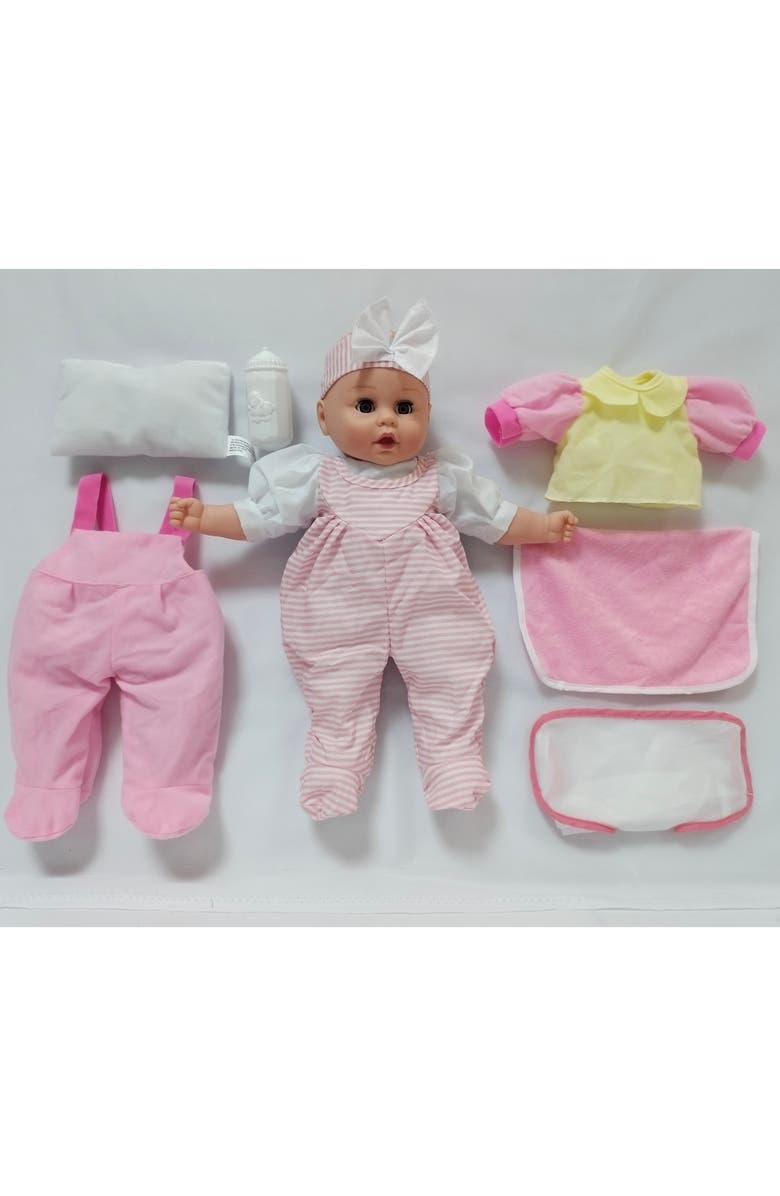 Baby's First 16" Soft Baby Doll Playset, Main, color, Multicolored