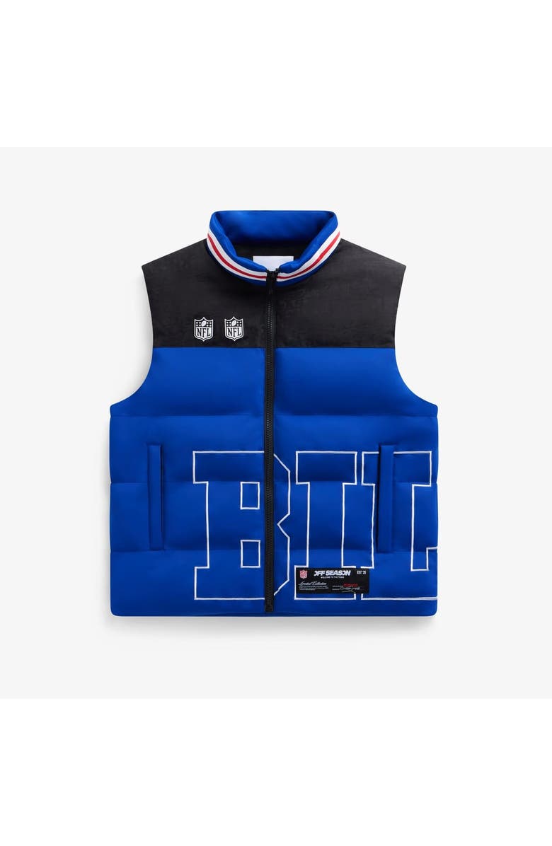 Off Season Unisex  Royal Buffalo Bills Team Puffer Vest, Alternate, color, Royal