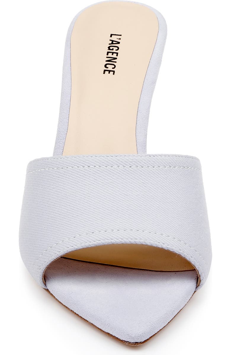 L'AGENCE Lolita Pointed Toe Sandal, Alternate, color, Lilac