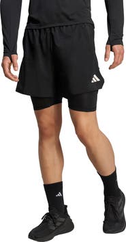 adidas ADI365 Running Iconic Formation 2-in-1 Shorts