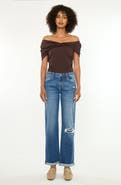 KanCan Bianca Essentials Mid Rise True Straight Jeans