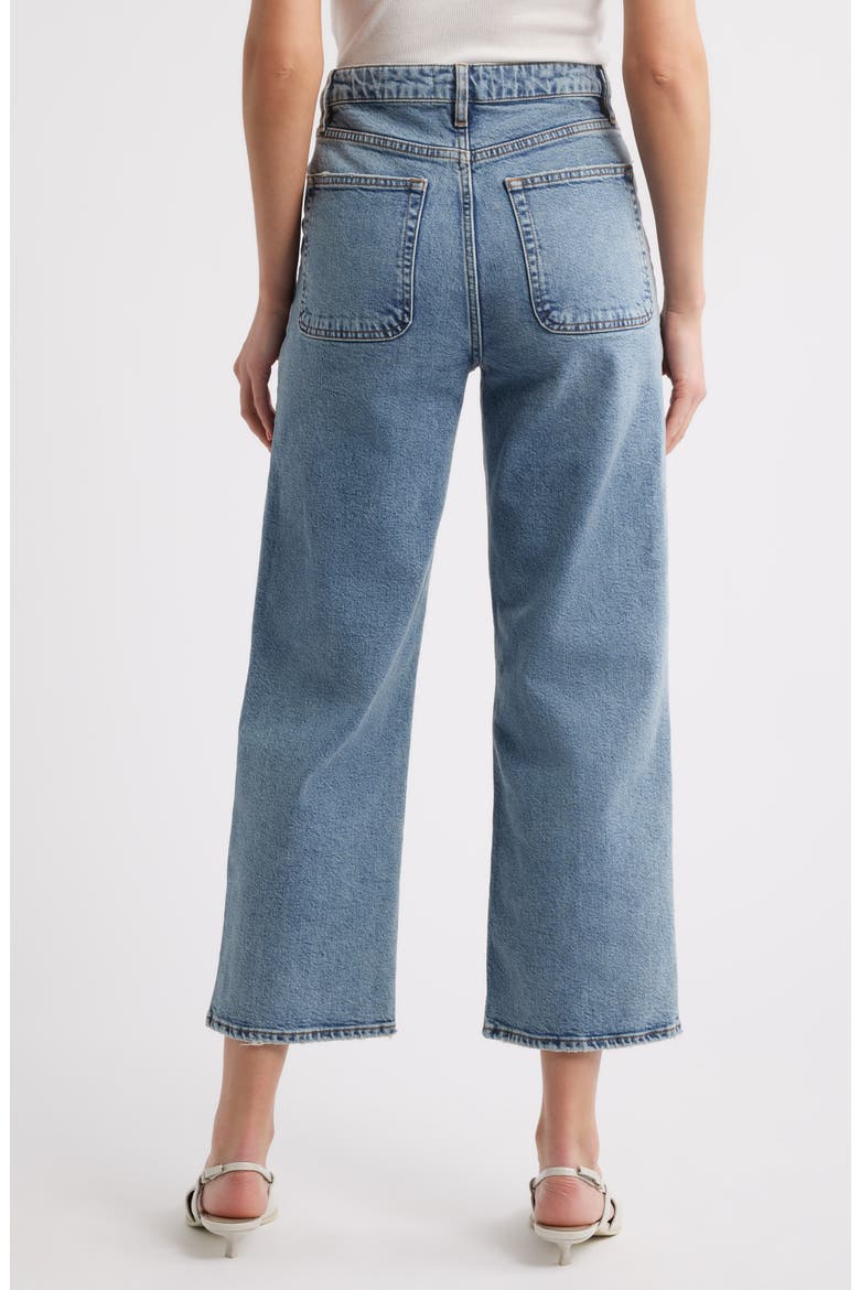 The Modern Pocket Wide Leg Jeans, Alternate, color, CHARGE