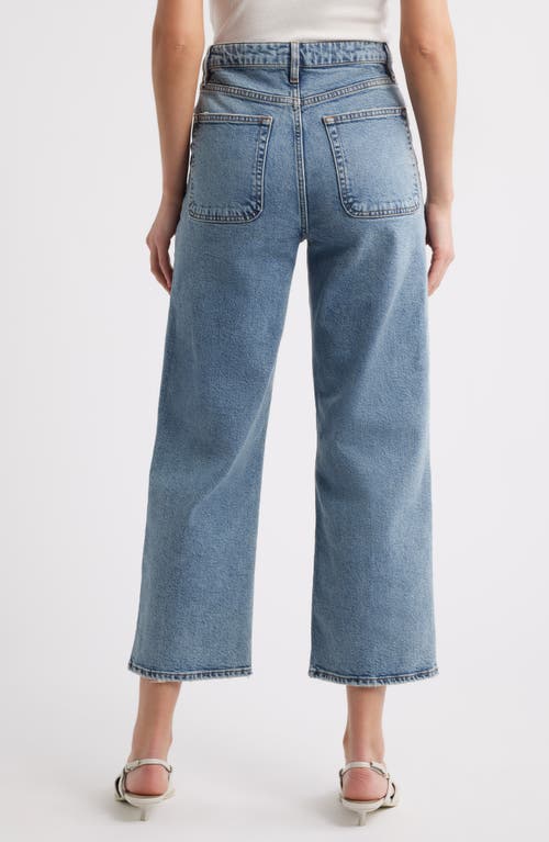 Shop Frame The Modern Pocket Wide Leg Jeans