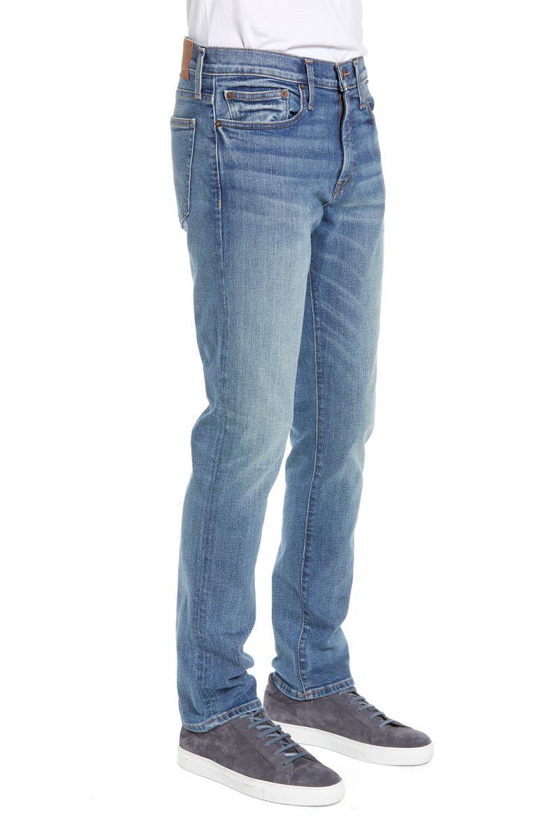 Madewell Straight Fit Jeans, Alternate, color, 