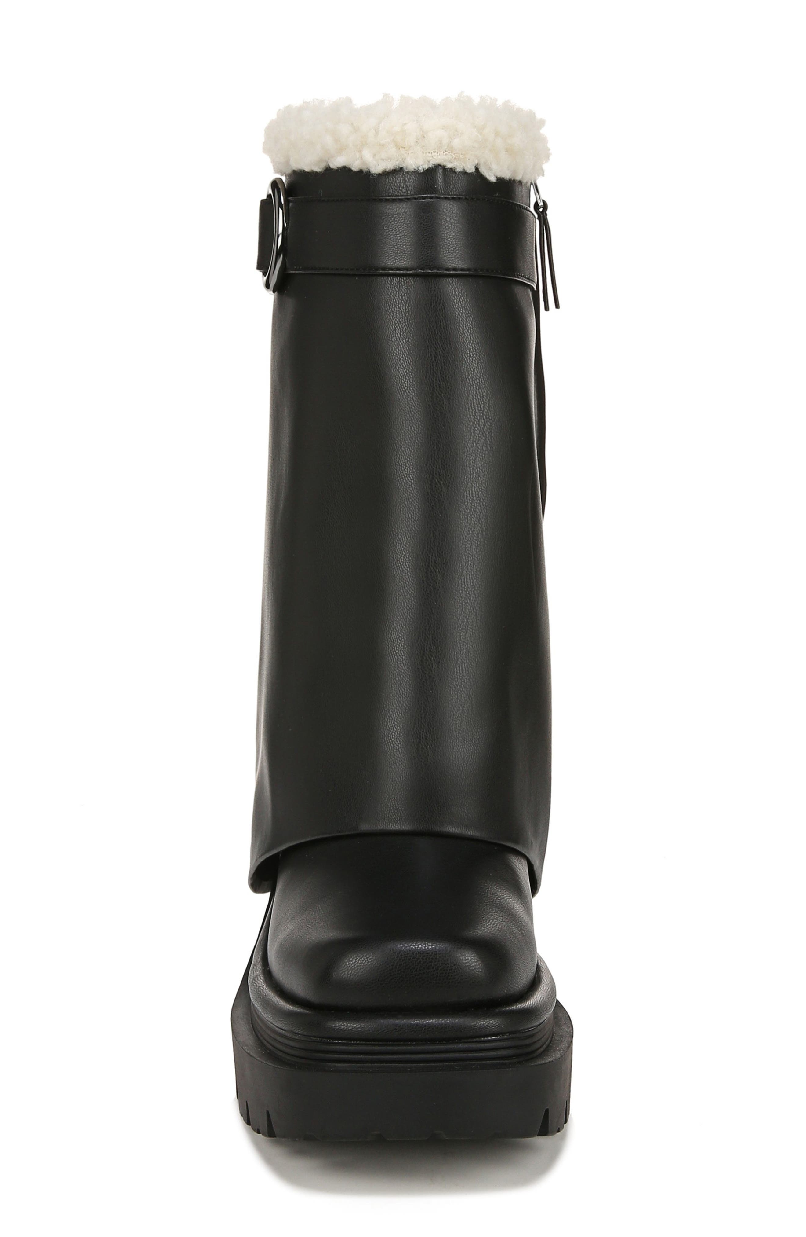 Circus NY by Sam Edelman Noah Faux Fur Trim Platform Boot, Alternate, color, 