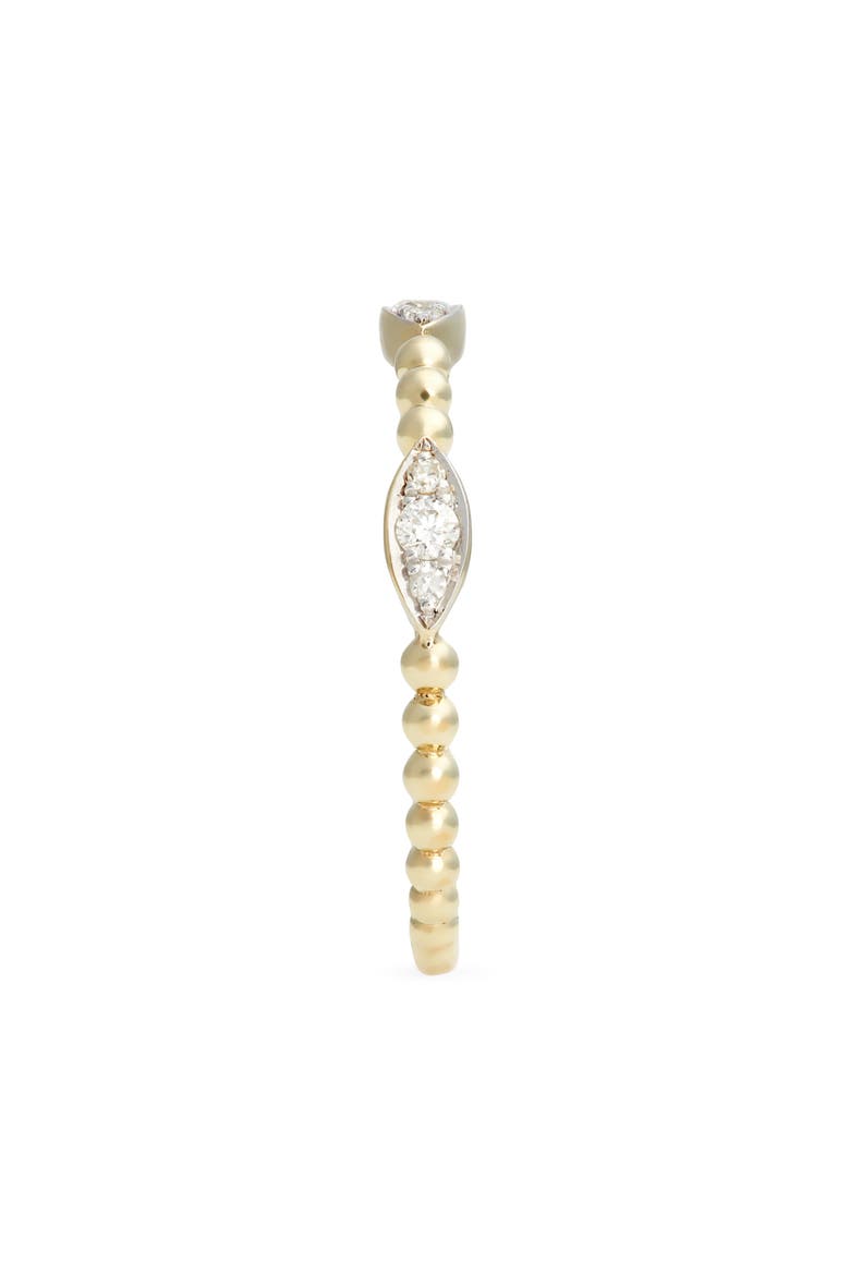 Marquise Cut Diamond Ring, Alternate, color, YELLOW