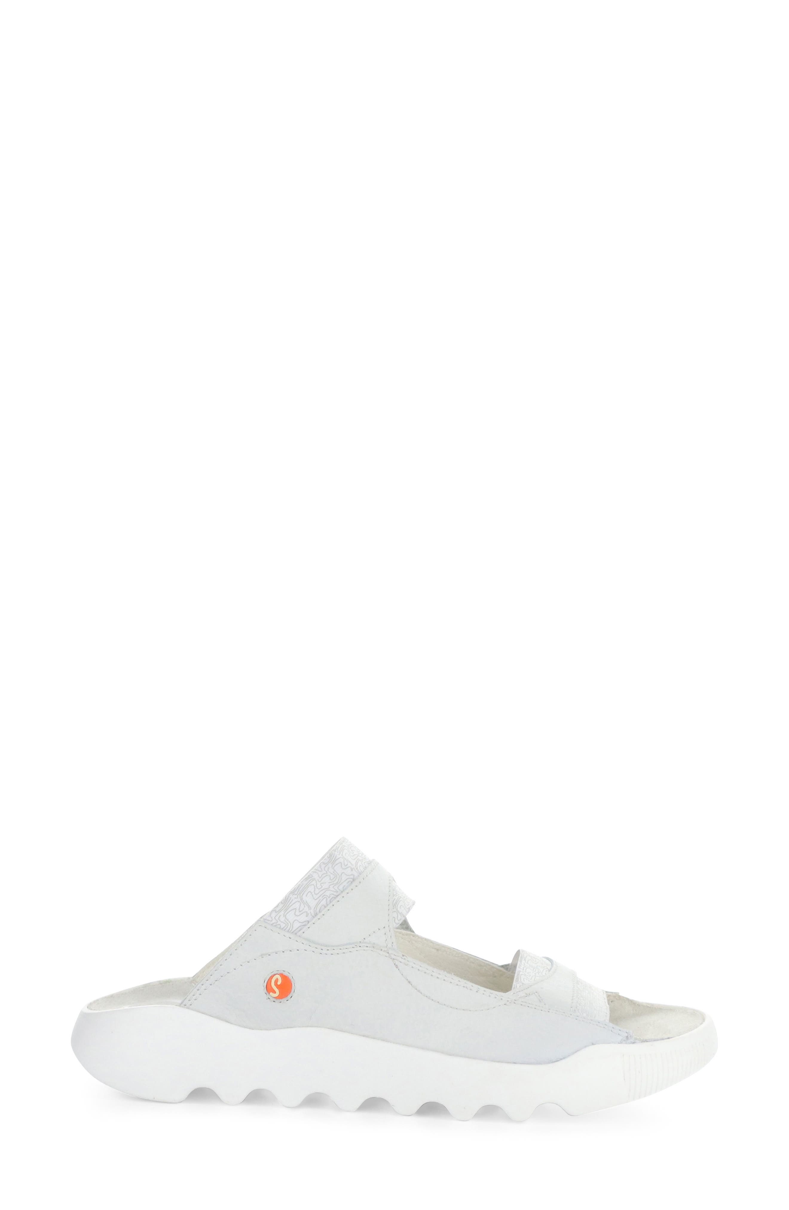 Fly London Welm Sport Sandal, Alternate, color, White Smooth Leather