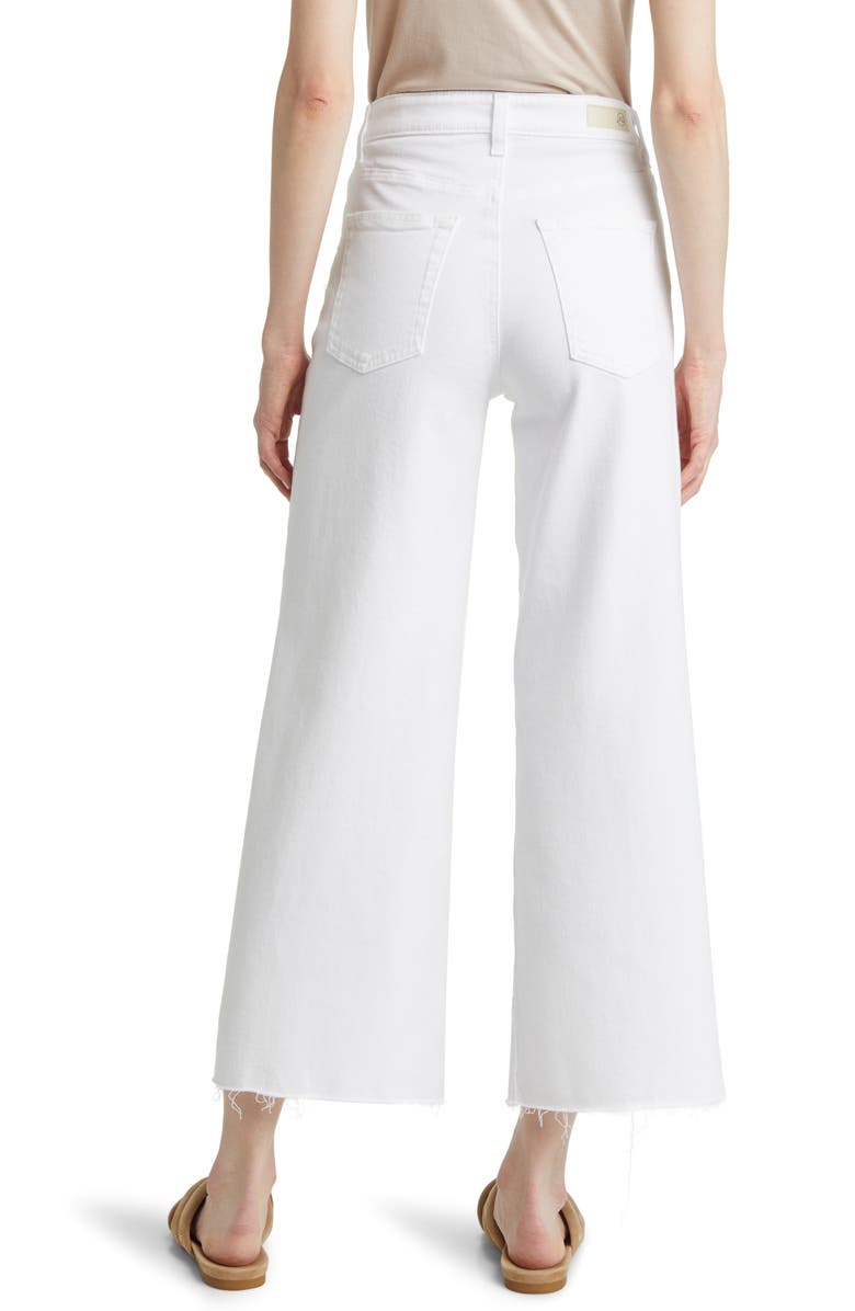 AG Saige Mid Rise Ankle Wide Leg Jeans, Alternate, color,