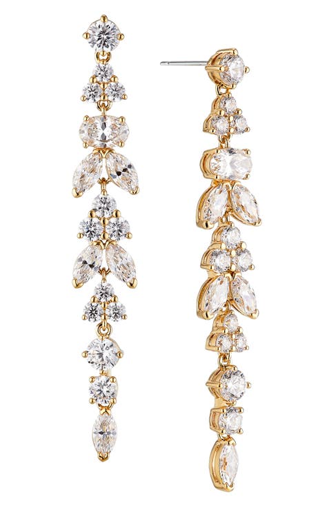 Prima Linear Drop Earrings