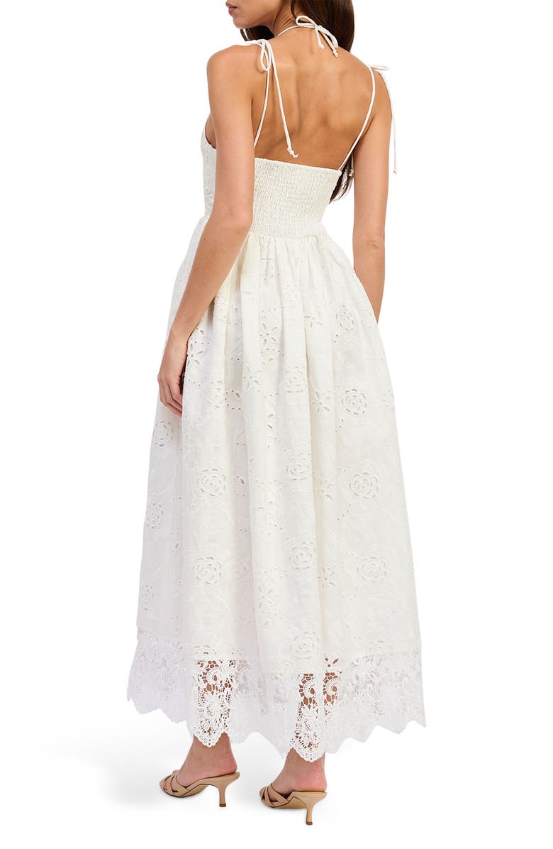 En Saison Aanlise Maxi Midi Dress, Alternate, color, White