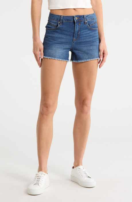 Vigoss Seam Detail Cutoff Shorts