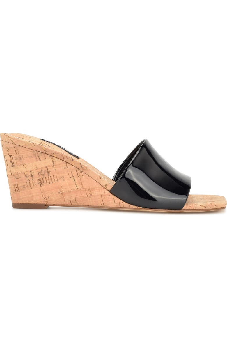 Nine West Kerina Wedge Slide Sandal, Alternate, color,