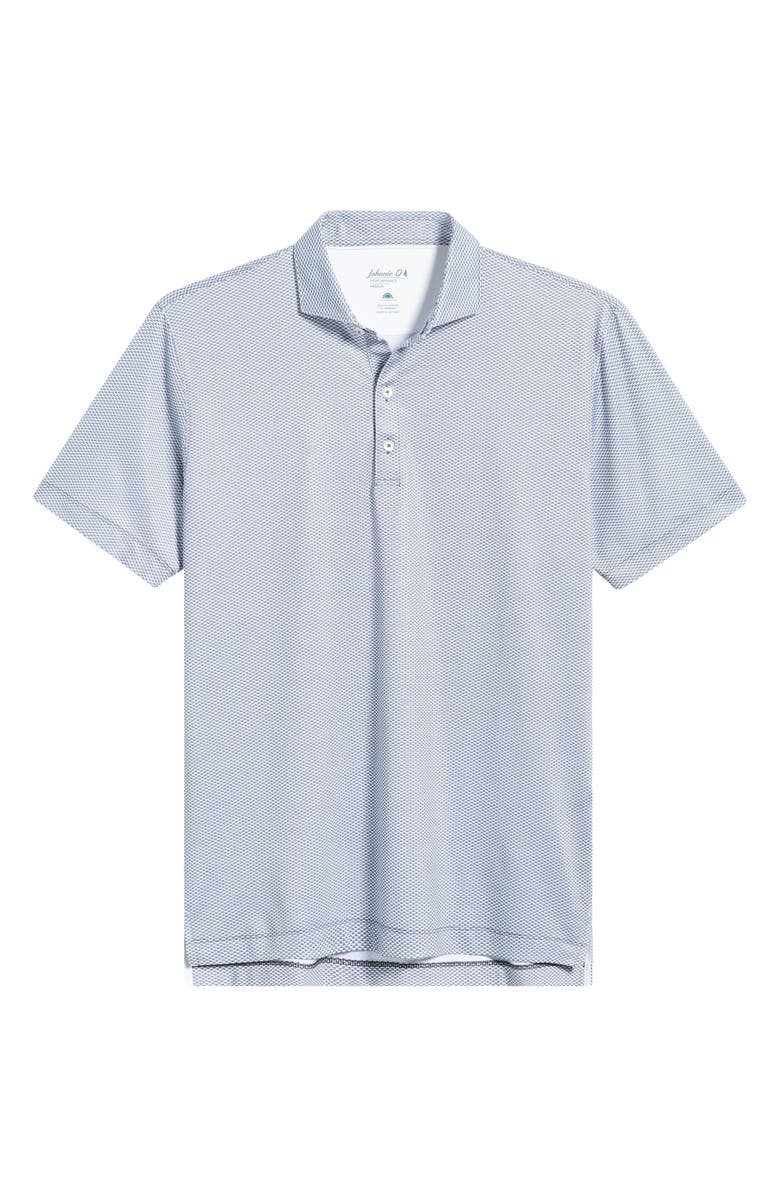 johnnie-O Rud Geo Print Performance Jersey Polo, Alternate, color,