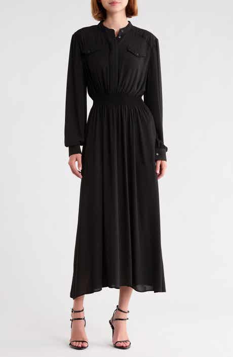 Smocked Waist Maxi Dress