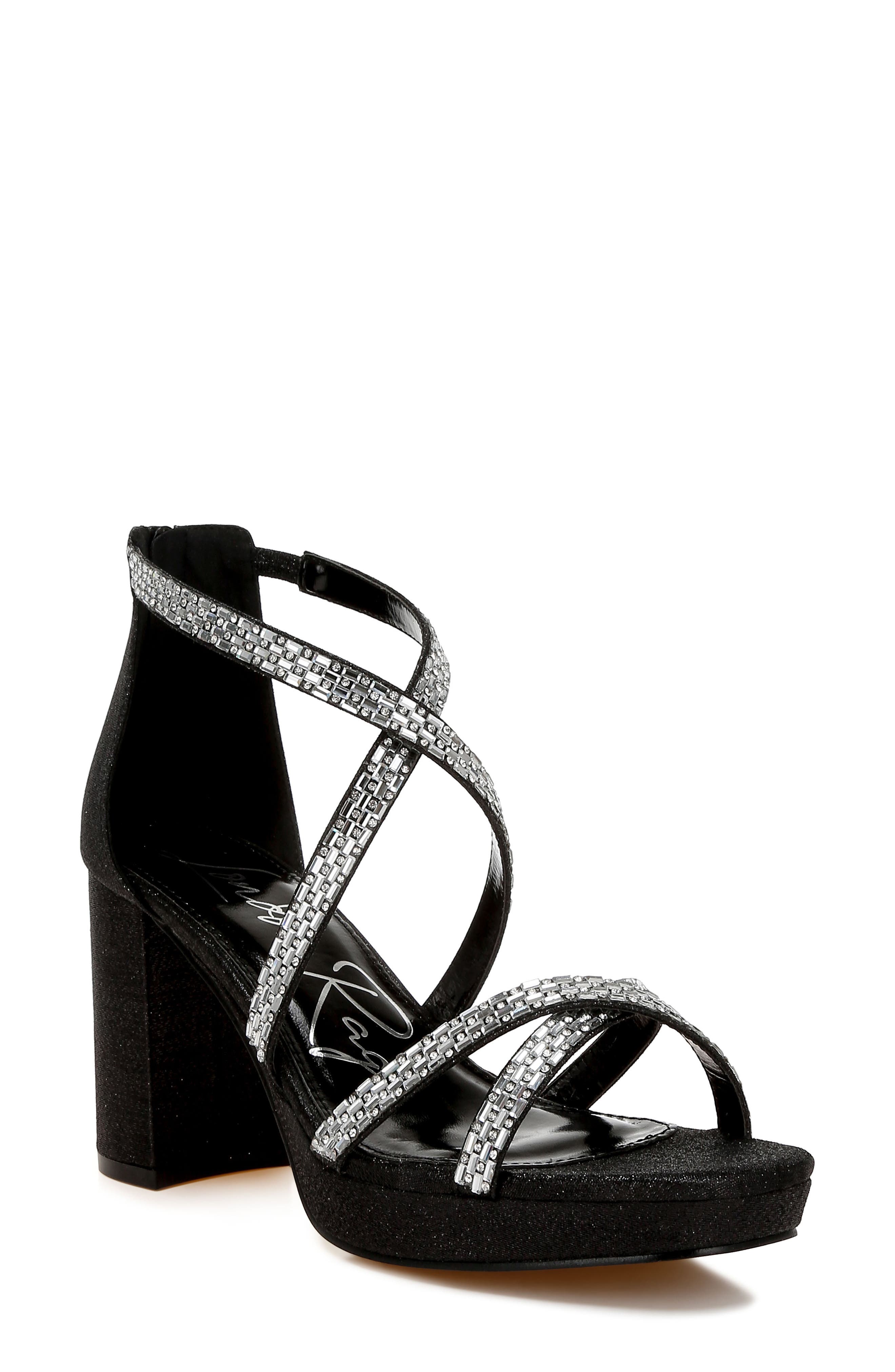 LONDON RAG Infatuated Sandal, Main, color, Black