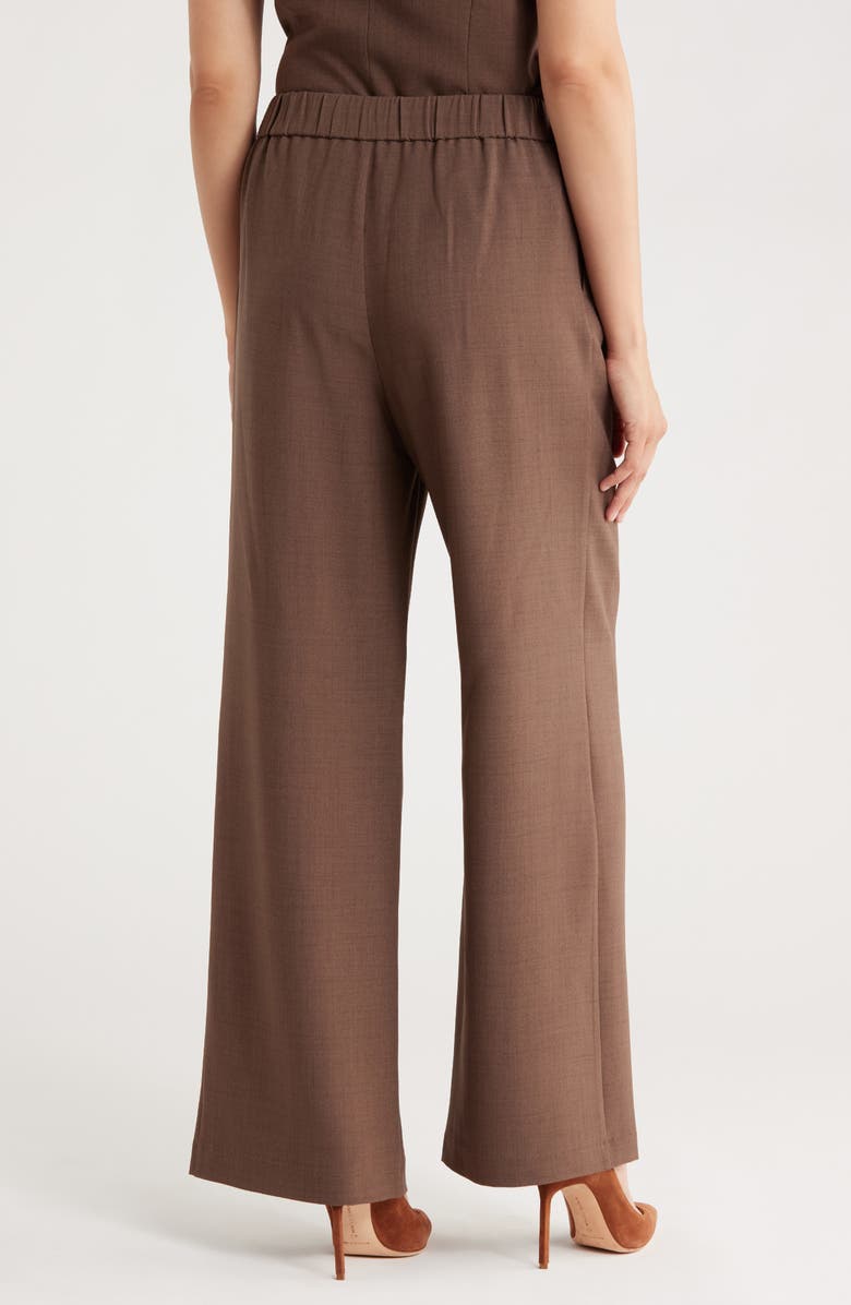 Pull-On Wide Leg Pants