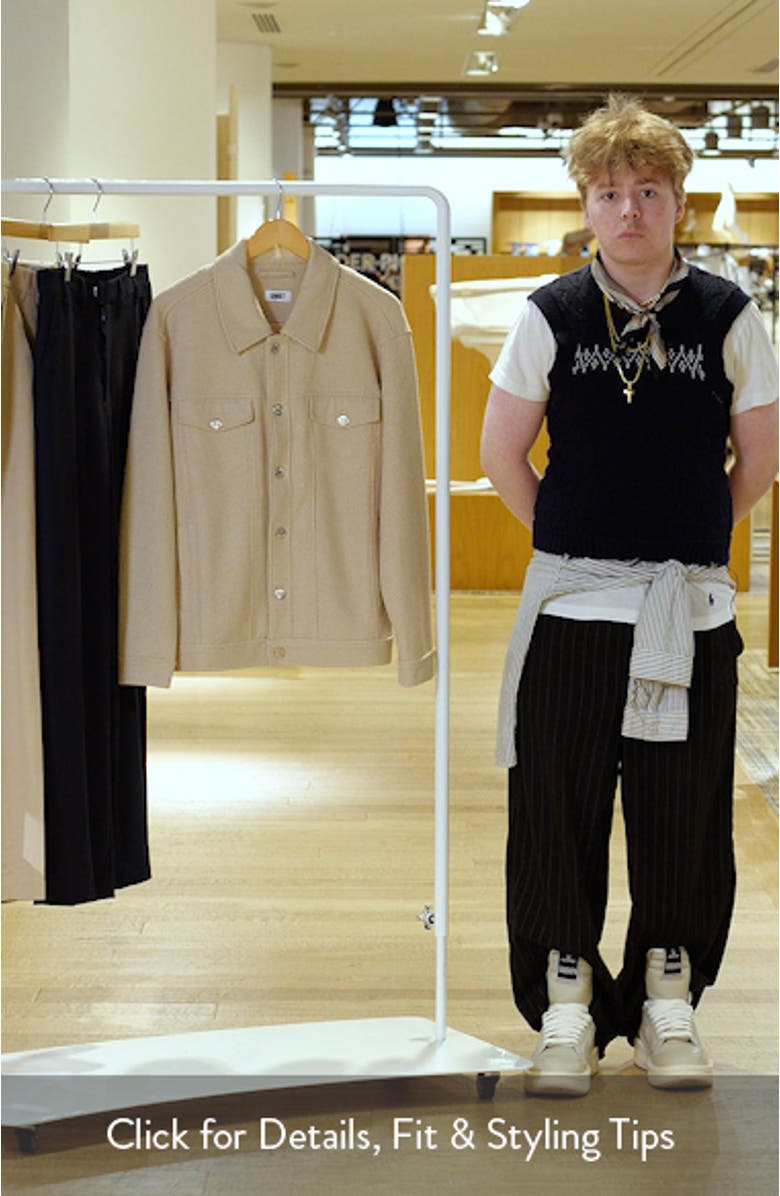 Mesa Waffle Knit Trucker Jacket, sales video thumbnail