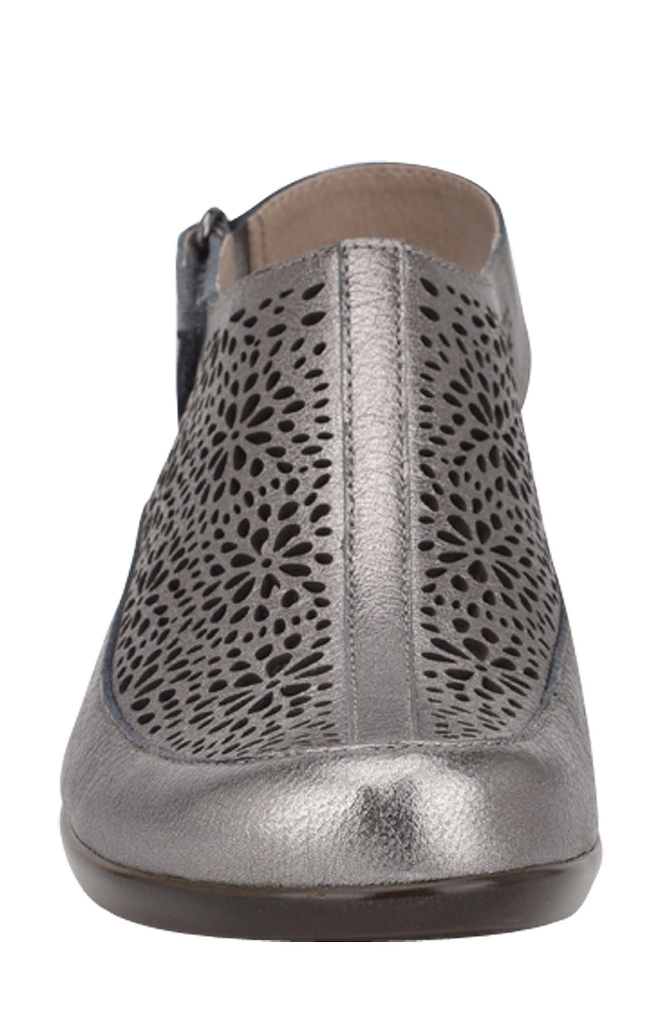 Dawn Slingback Clog, Alternate, color, WARM PEWTER LEATHER