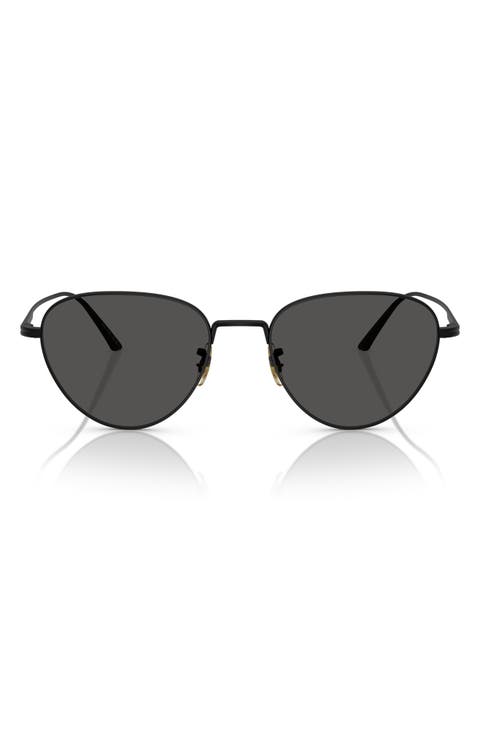52mm Cat Eye Sunglasses