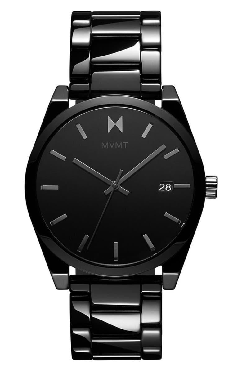 MVMT Element Ceramic Bracelet Watch, 43mm, Main, color, 