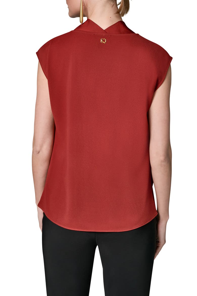 Cowl Neck Top, Alternate, color, SUNBAKED