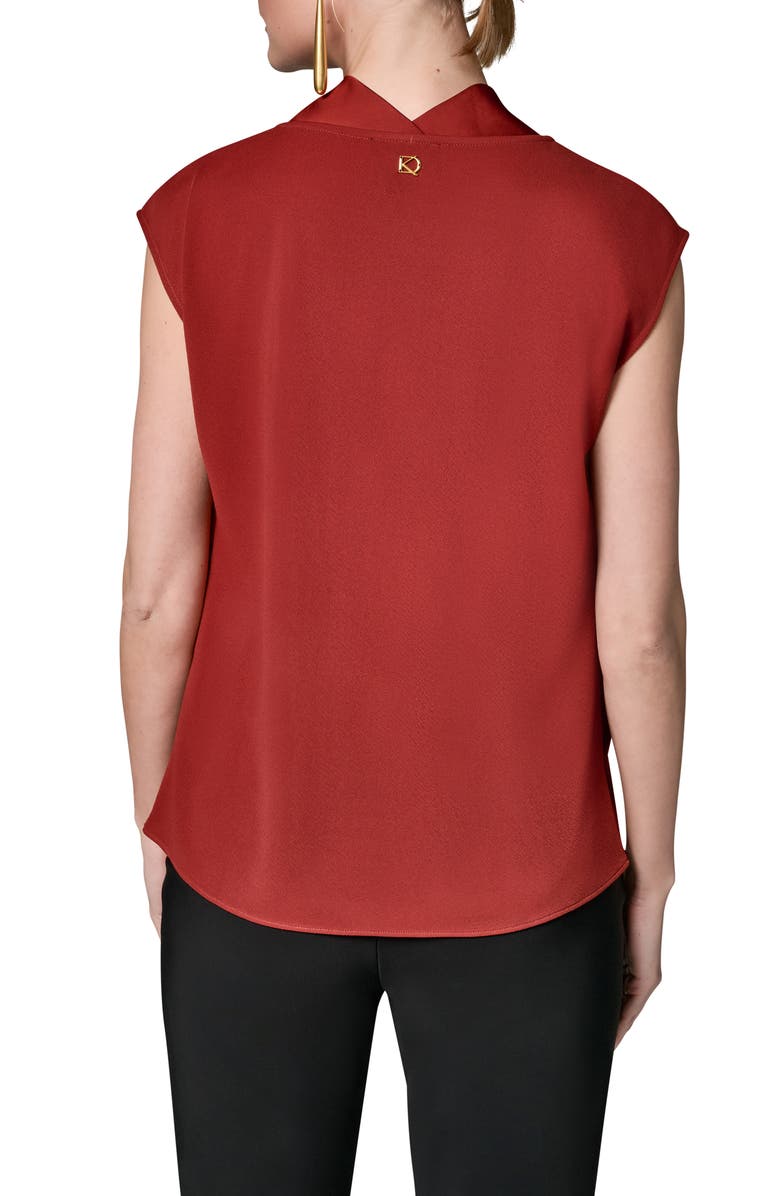 Donna Karan New York Cowl Neck Top, Alternate, color,
