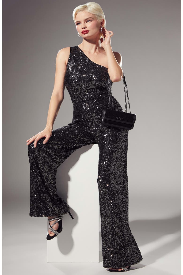 Sereh Sequin High Waist Pants, Alternate, color, F9AK
