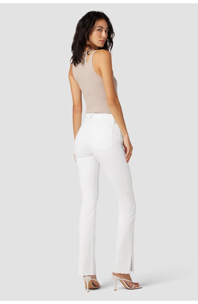 Hudson Jeans Barbara High Waist Super Skinny Ankle, Alternate, color, White