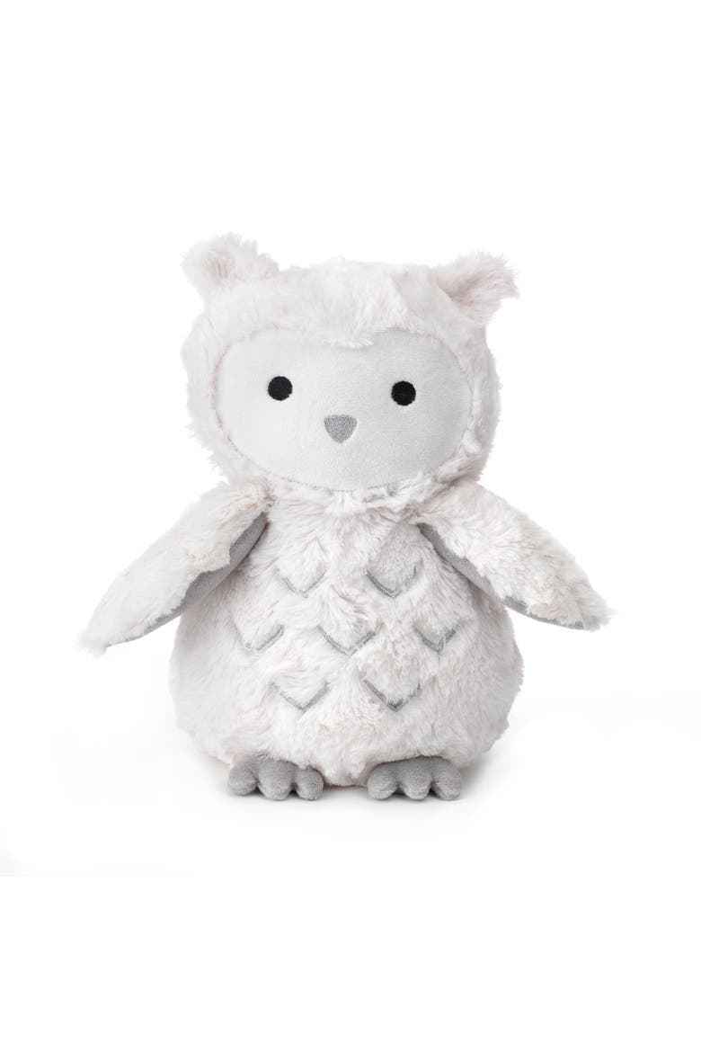 Luna Plush Owl Stuffed Animal - Luna, Main, color, White