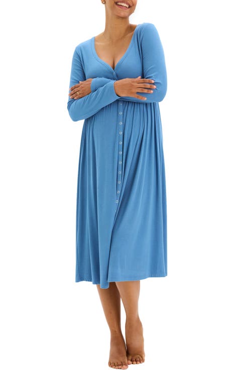 The Softest Rib Nursing Dress