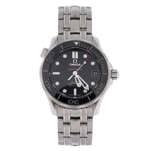 Seamaster Professional Diver 300M Co-Axial Chronometer Automatic Watch Stainless Steel 36