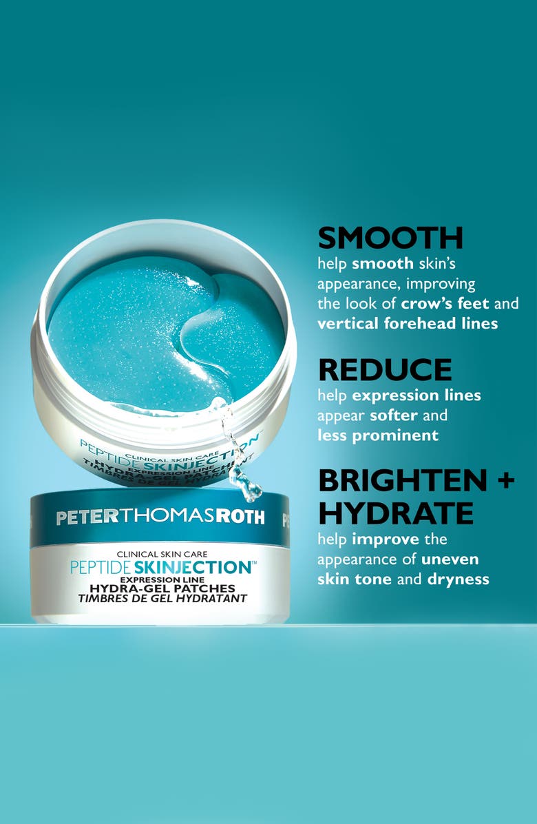 Peter Thomas Roth Peptide Skinjection<sup>™</sup> Expression Line Hydra-Gel Patches, Alternate, color, 