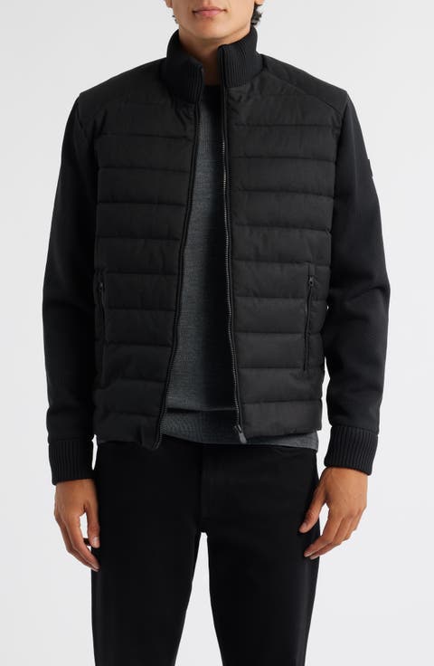 Gio Mixed Media Hybrid Jacket