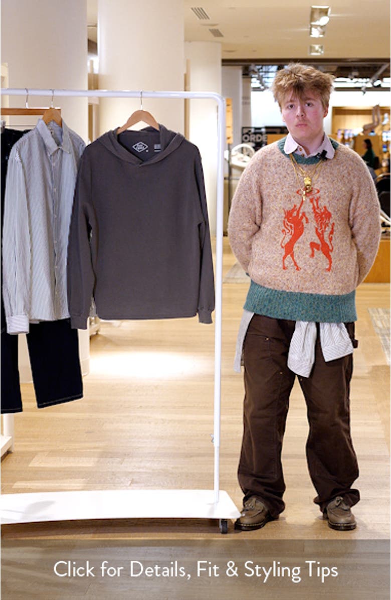 Caza Organic Cotton Hoodie, sales video thumbnail