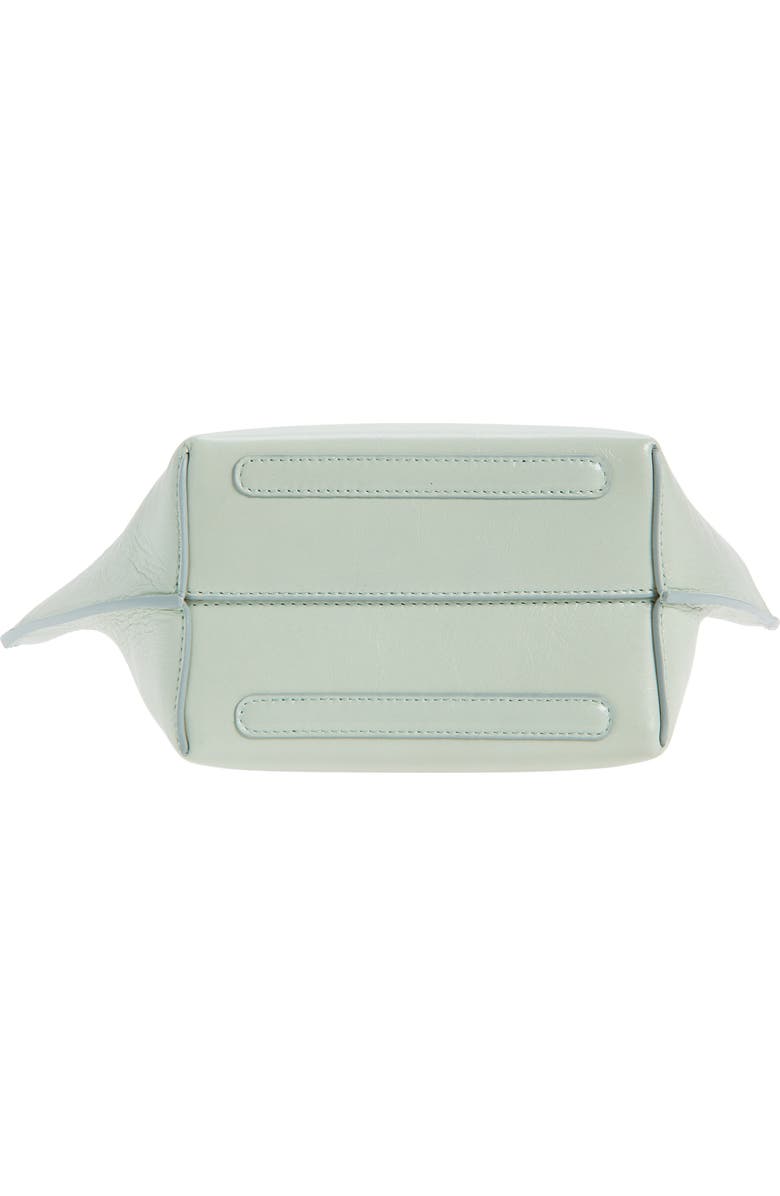 Ree Projects Mini Ann Leather Tote, Alternate, color, Ice Blue