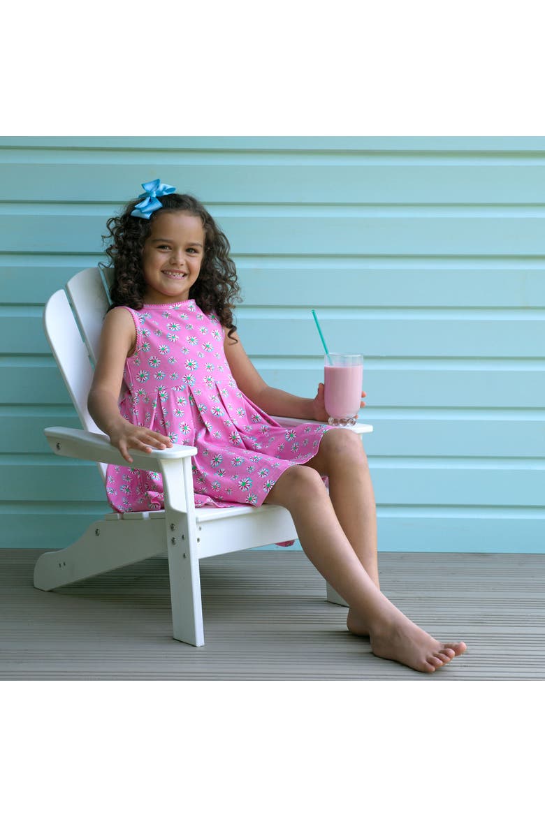 Daisy Jersey Dress, Alternate, color, Pink