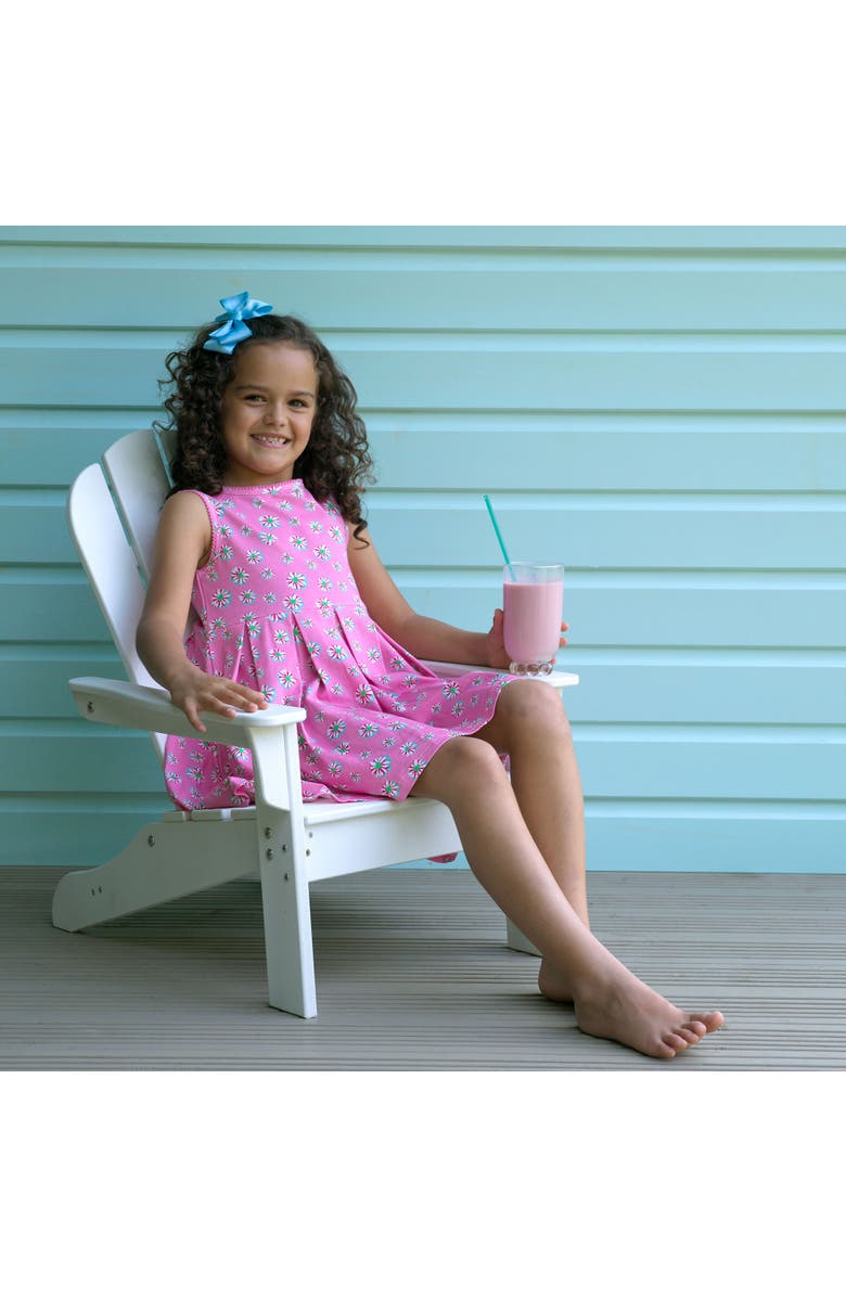 Rachel Riley Daisy Jersey Dress, Alternate, color, Pink
