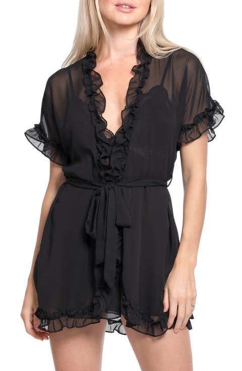 Alice Ruffle Wrap Robe