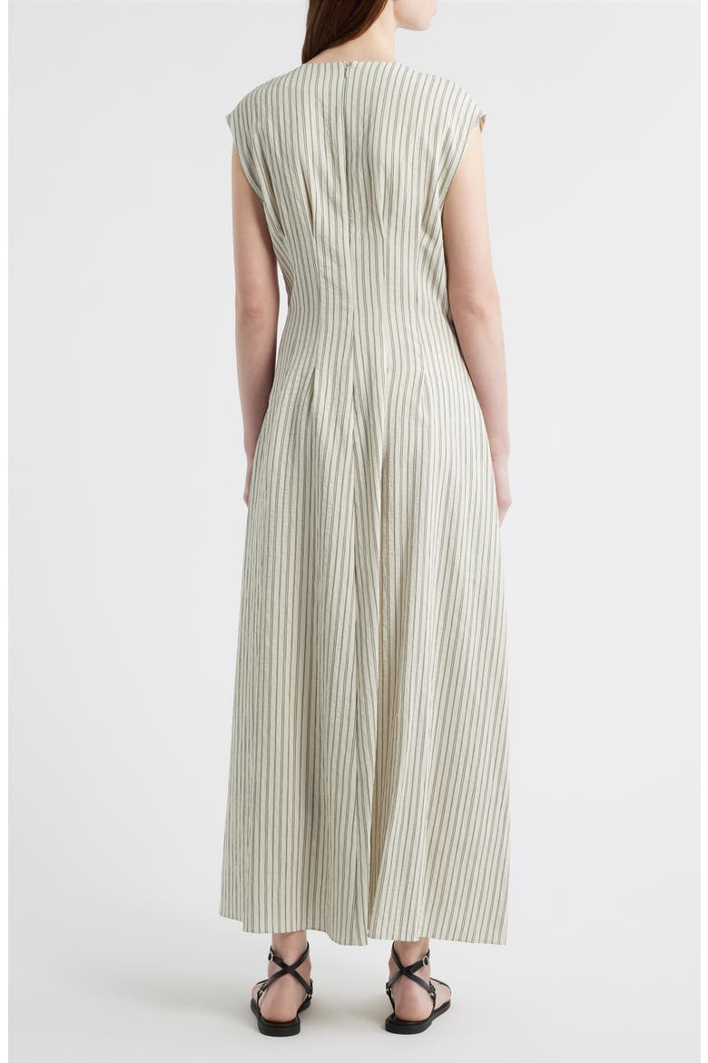 Ines Variegated Stripe Maxi Dress, Alternate, color, CREAM STRIPE