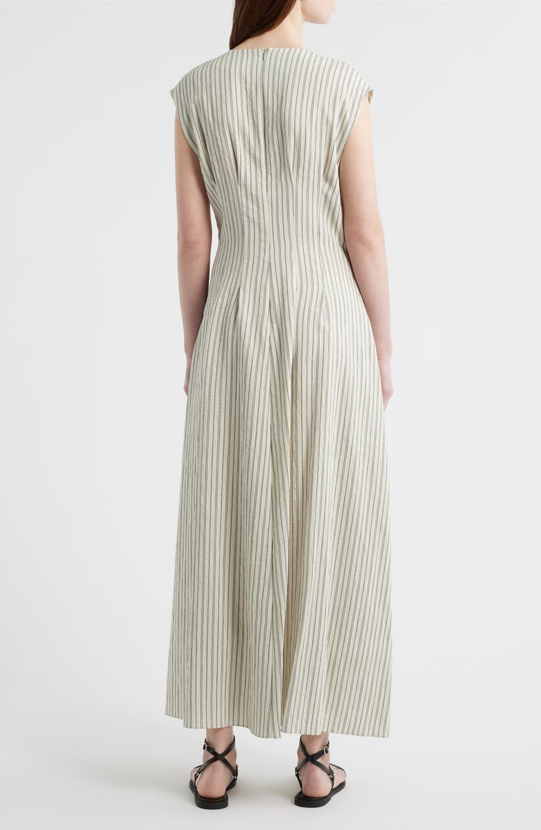rag & bone Ines Variegated Stripe Maxi Dress, Alternate, color, Cream Stripe
