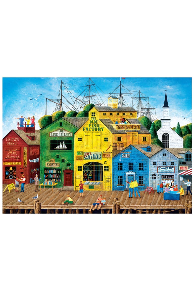 Crows Nest Harbor 1000 Piece Puzzle, Alternate, color, Multicolor