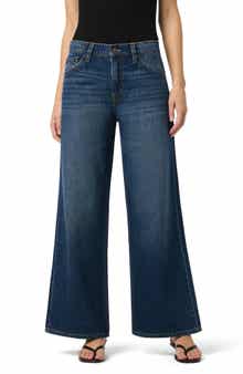 Hudson Jeans Low Rise Relaxed Wide Leg Jeans