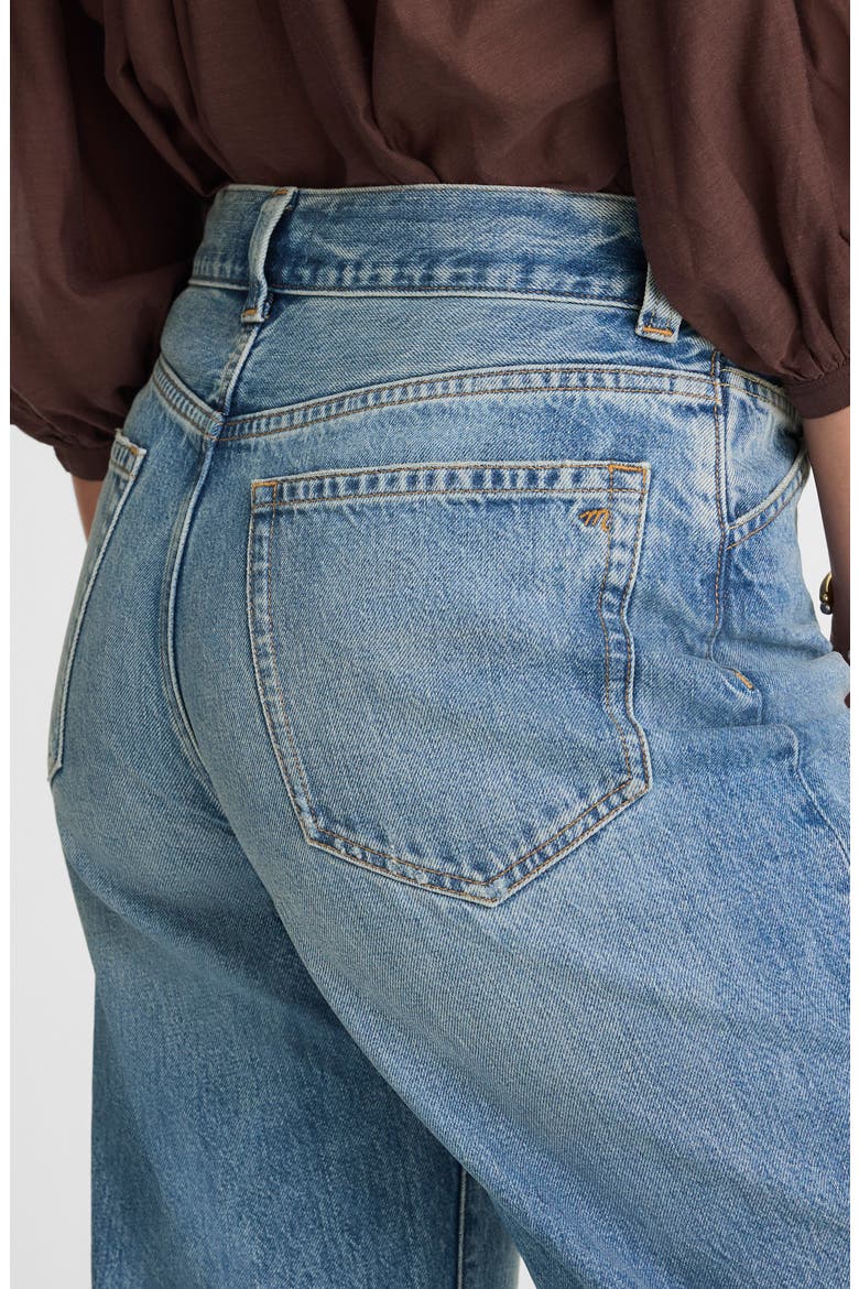 The Balloon Barrel Leg Jeans, Alternate, color, DOBBINS WASH