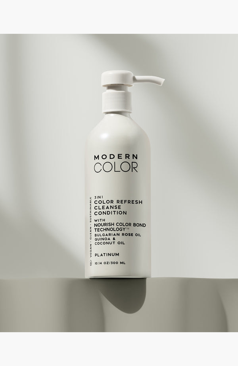 Modern Color Platinum 3-In-1 Hair Color Refresh Cleanse Conditioner, Alternate, color, Single