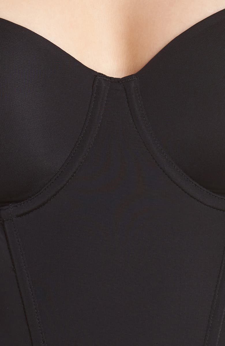 On Gossamer Beautifully Basic Convertible Strapless Underwire Bustier, Alternate, color, 