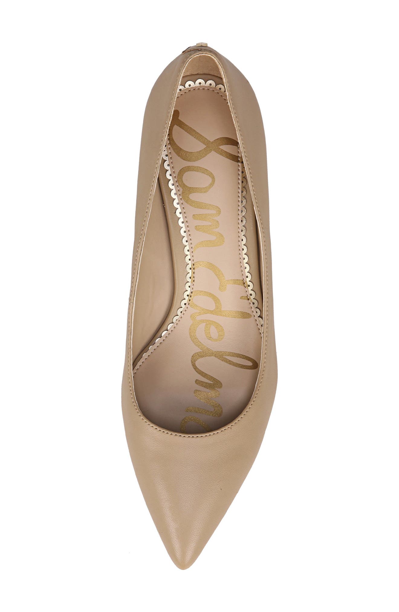 Sam Edelman Dori Kitten Heel Pump, Alternate, color, Beige